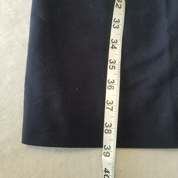 Anne Klein Women's Gold Button Detail Career Pants - Blue - Picture 8 of 8